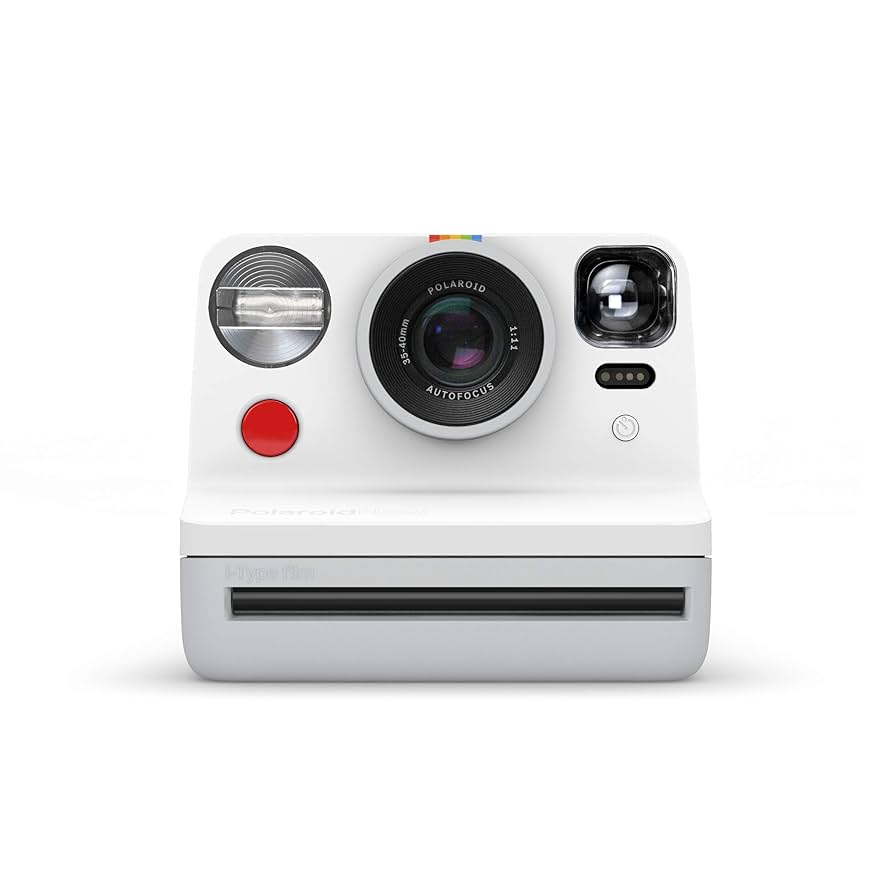 Shopify Branded Polaroid Now White ポラロイド Amazon.com : Polaroid Now I-Type Instant Camera - White